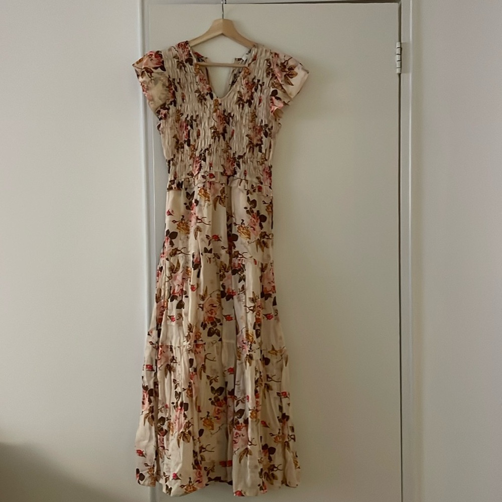 Sea maxi dress